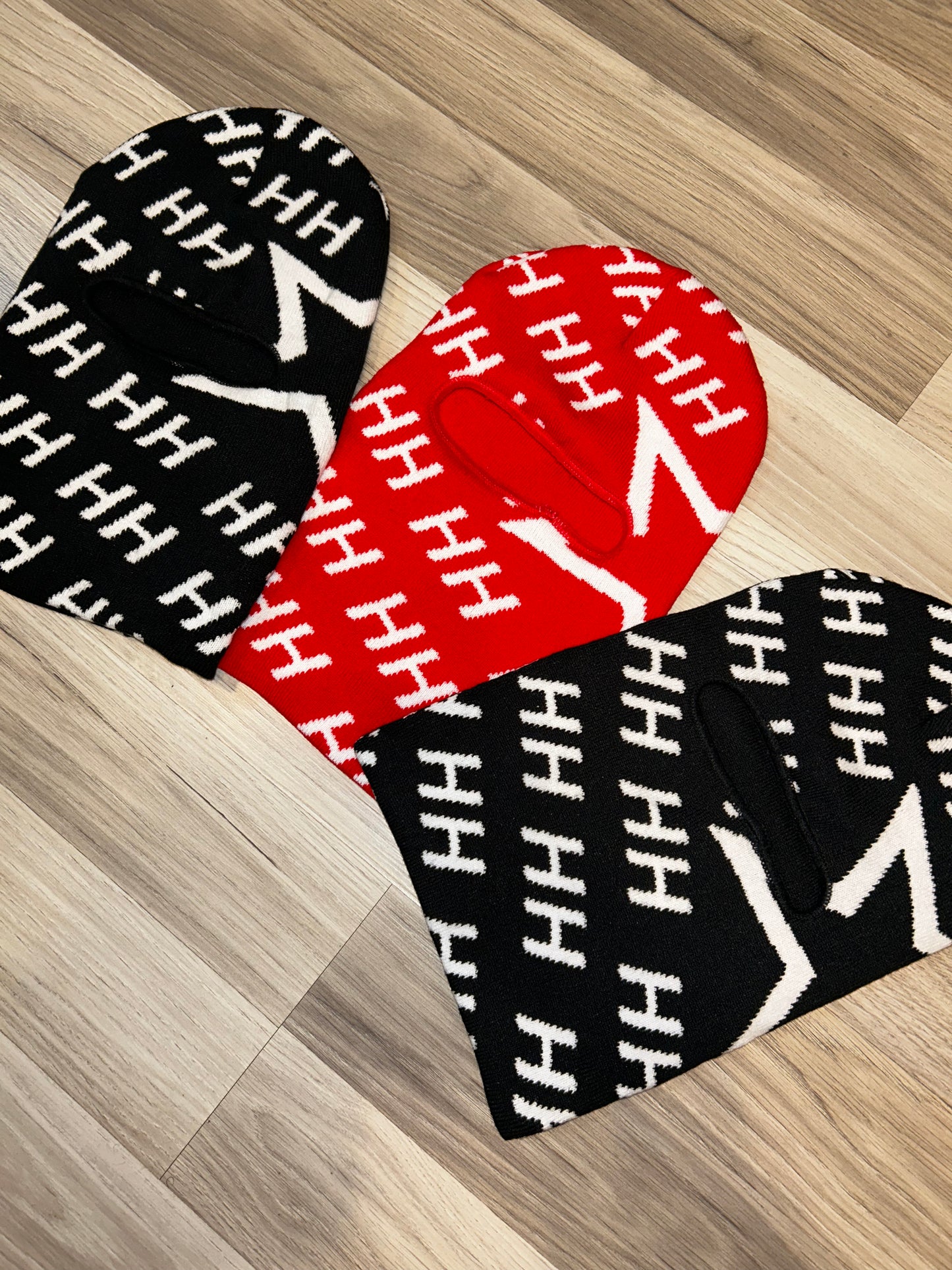 “HH” All over Balaclava Ski Mask